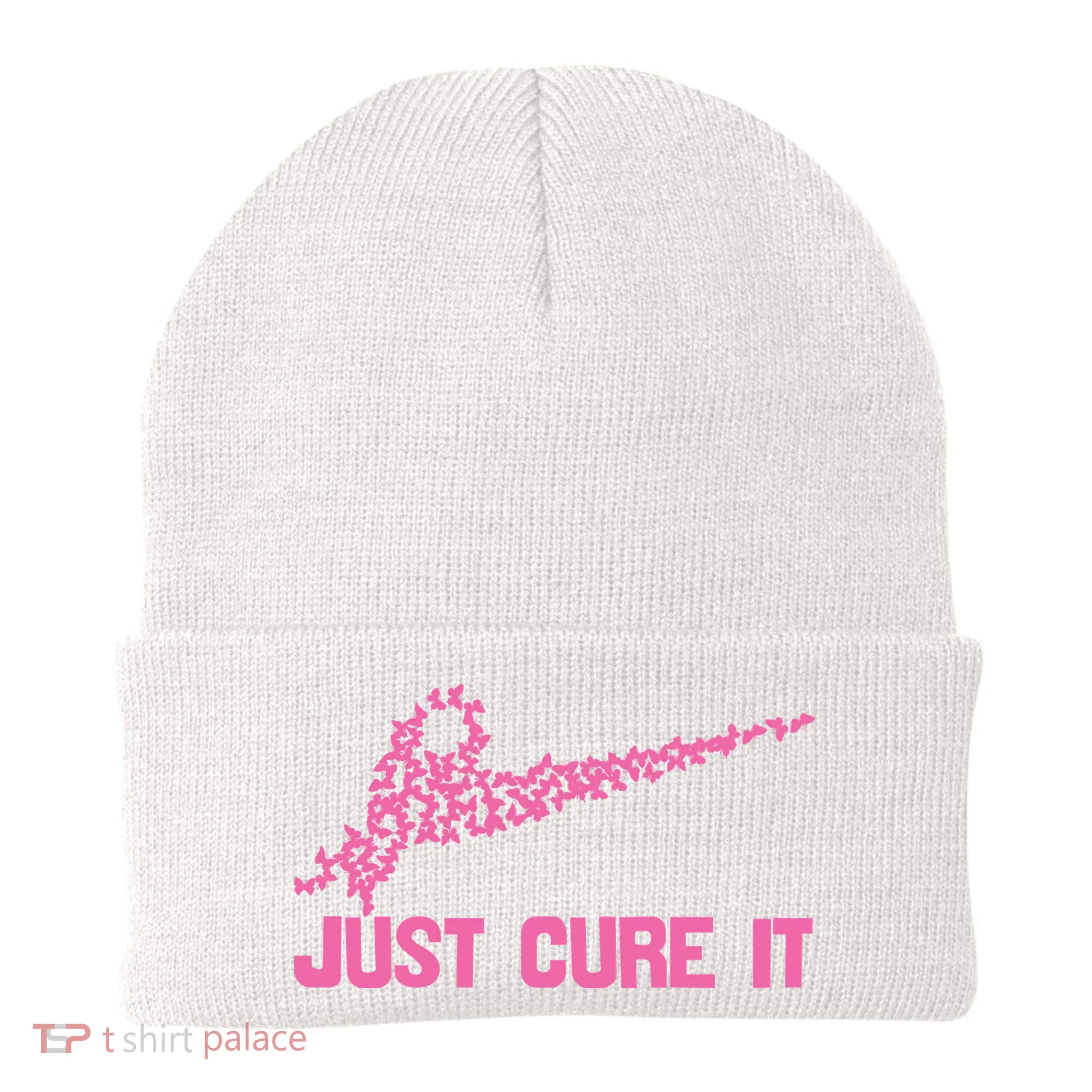Just Cure It Breast Cancer Beanie