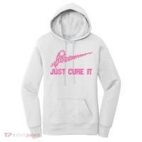 Just Cure It Breast Cancer Women's Hoodie thumb 0