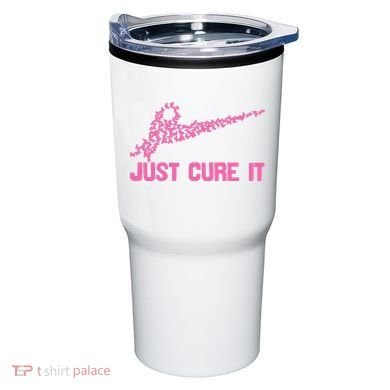 Just Cure It Breast Cancer Tumbler