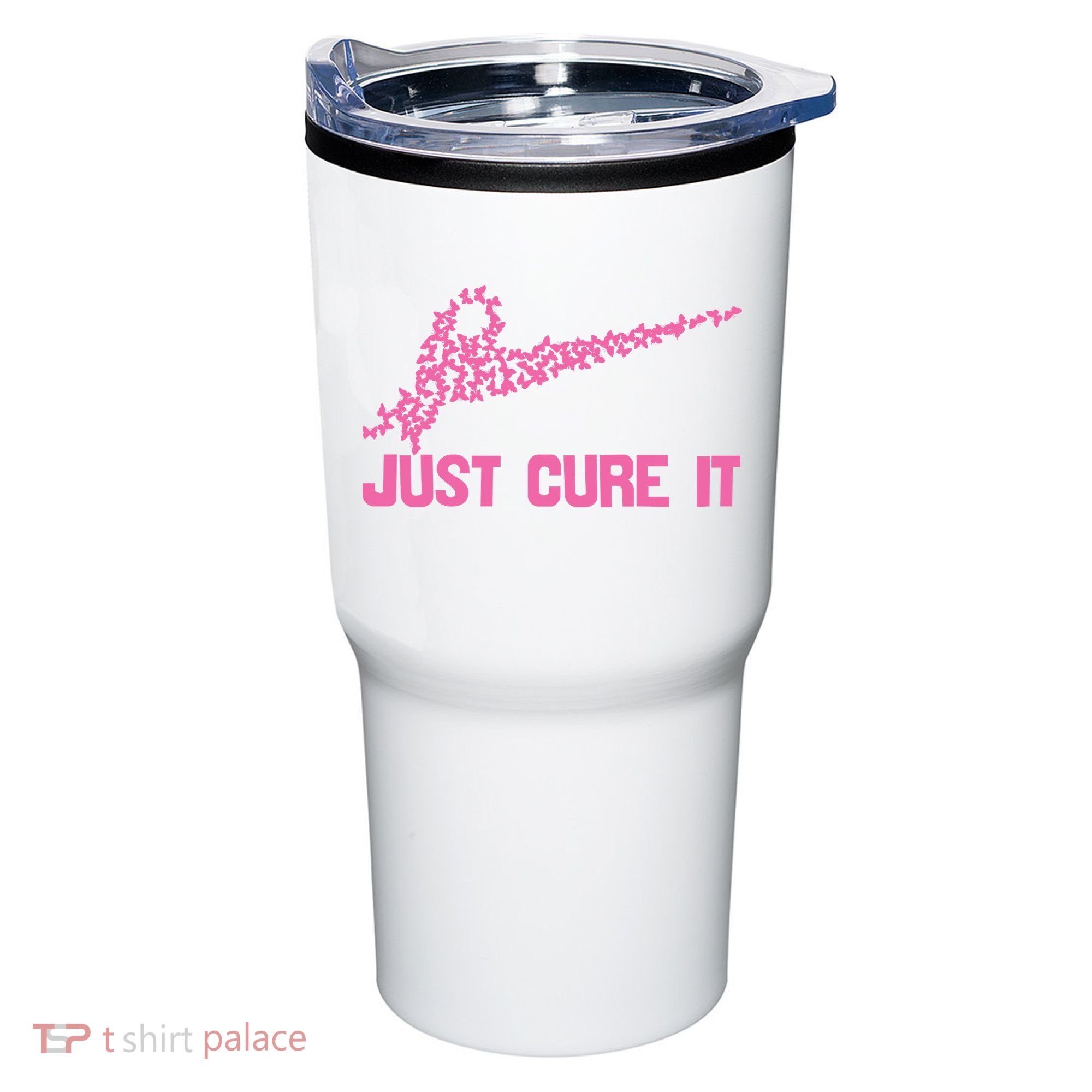 Just Cure It Breast Cancer Tumbler