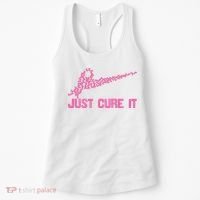 Just Cure It Breast Cancer Women's Tank Top thumb 0