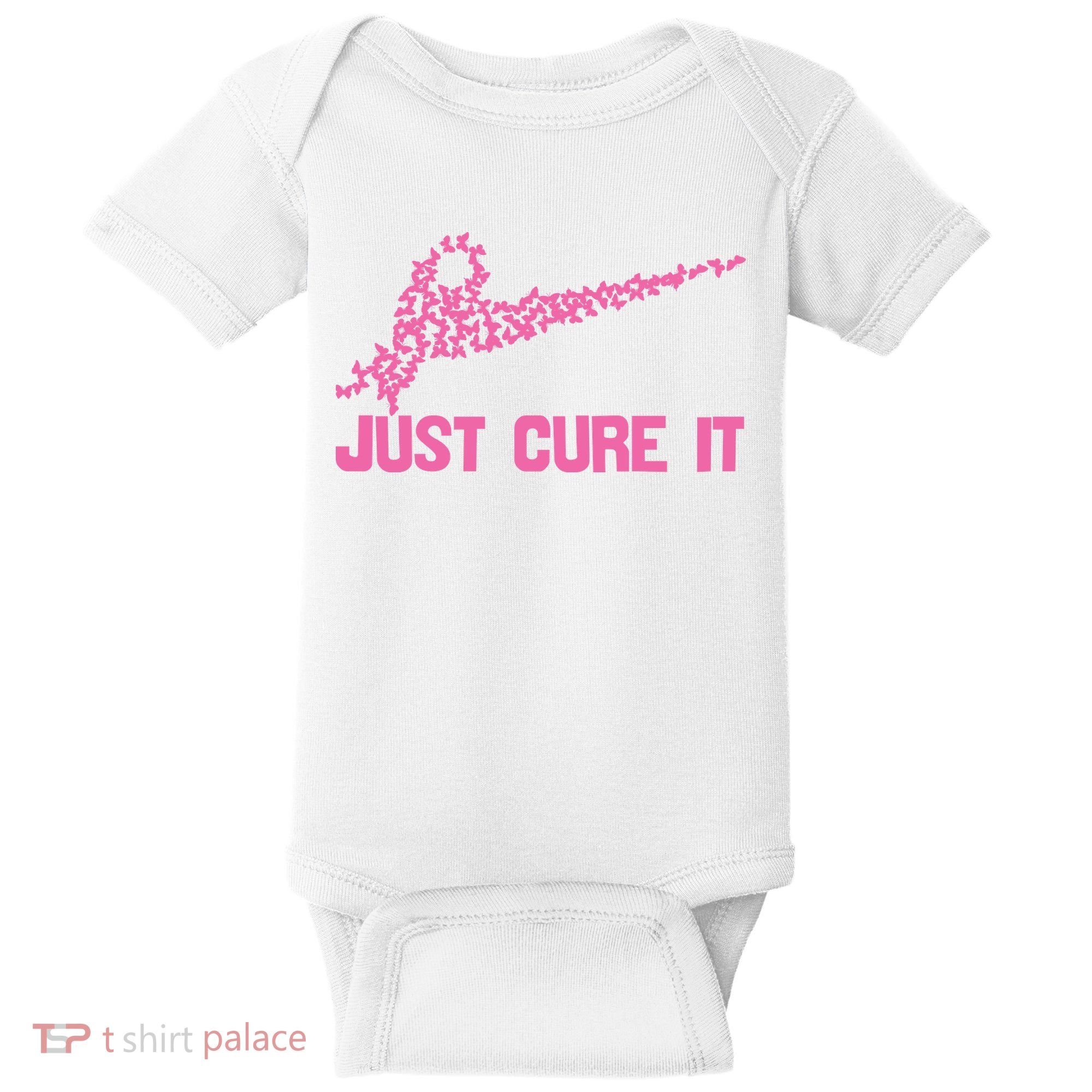 Just Cure It Breast Cancer Baby Bodysuit