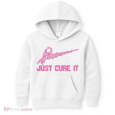 Just Cure It Breast Cancer Kids Hoodie