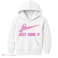 Just Cure It Breast Cancer Kids Hoodie thumb 0