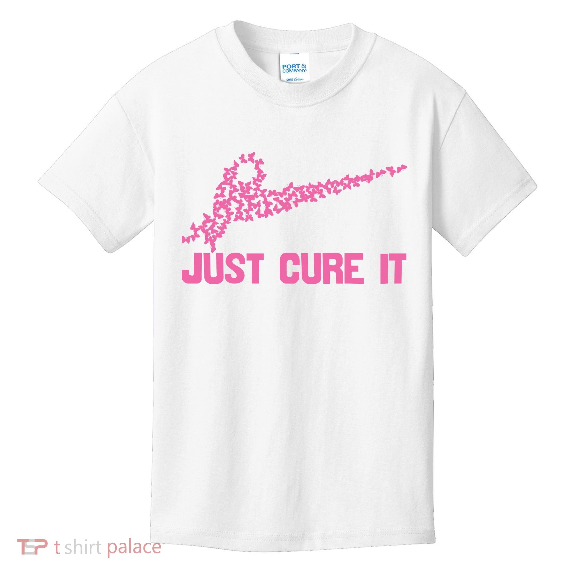 Just Cure It Breast Cancer Kids T-Shirt