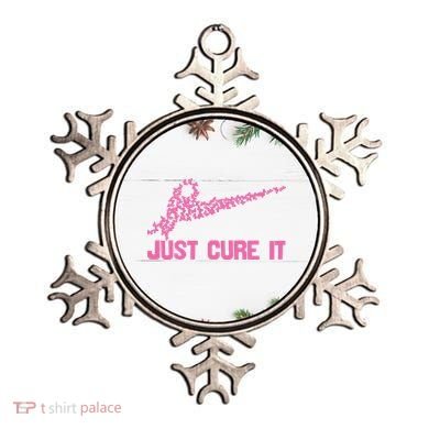 Just Cure It Breast Cancer Ornament