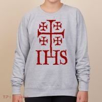 Jerusalem Cross Ihs Knights Templar Women's Sweatshirt thumb 0