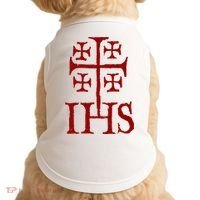 Jerusalem Cross Ihs Knights Templar Doggie Tank thumb 0