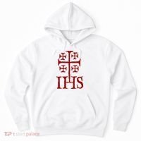 Jerusalem Cross Ihs Knights Templar Hoodie thumb 0