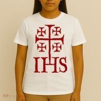 Jerusalem Cross Ihs Knights Templar T-Shirt thumb 4