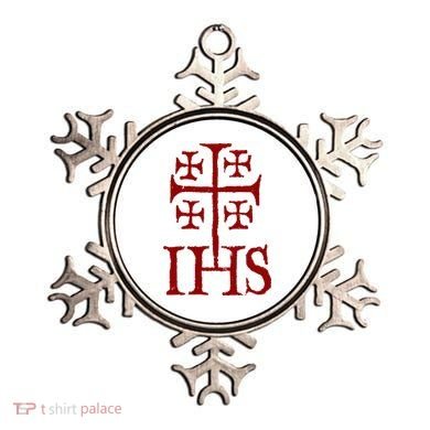 Jerusalem Cross Ihs Knights Templar Ornament