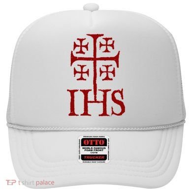 Jerusalem Cross Ihs Knights Templar Hat