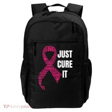 Just Cure It Breast Cancer Awareness Backpack