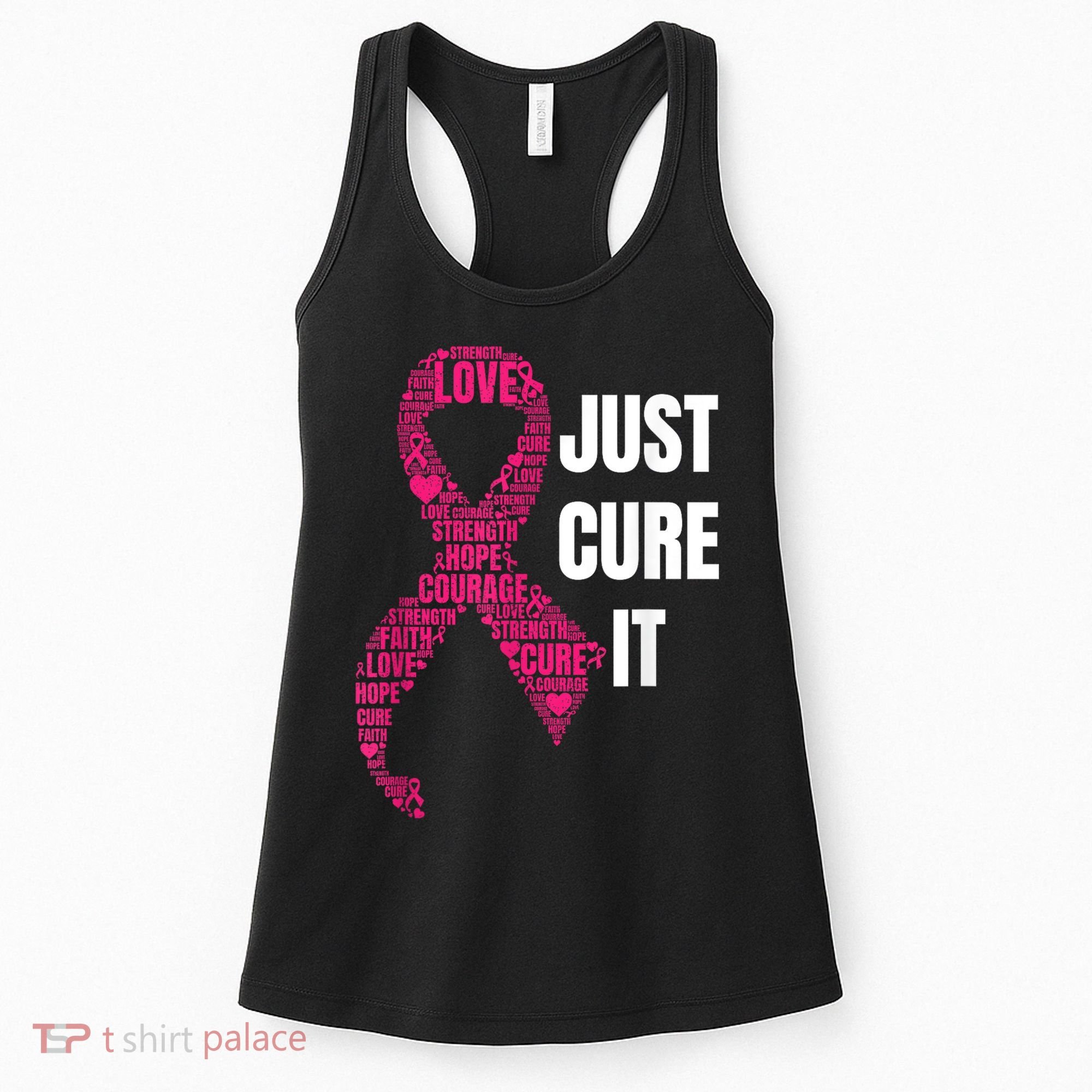 Just Cure It Breast Cancer Awareness Women's Tank Top