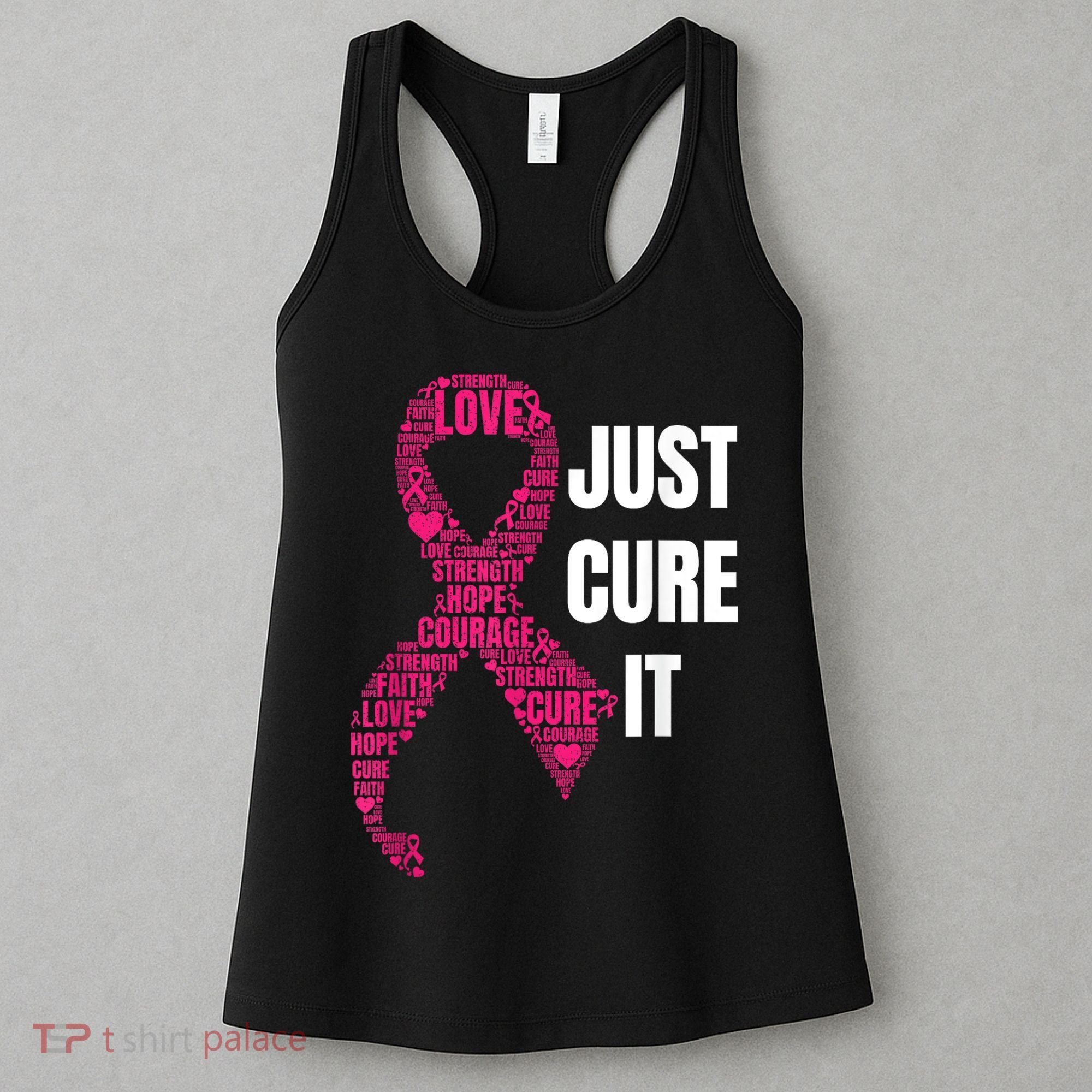 Just Cure It Breast Cancer Awareness Women's Tank Top