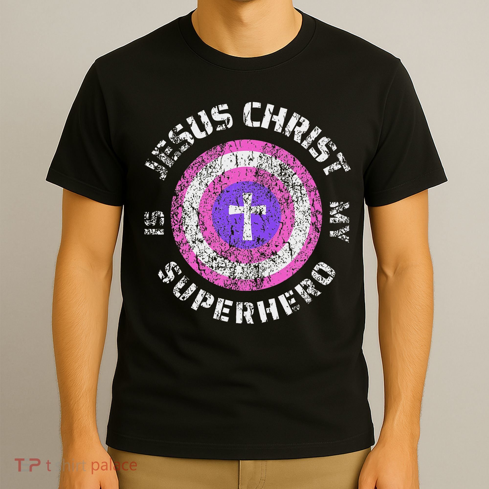 Jesus Christ Is My Superhero Jesus 5t 4t T-Shirt