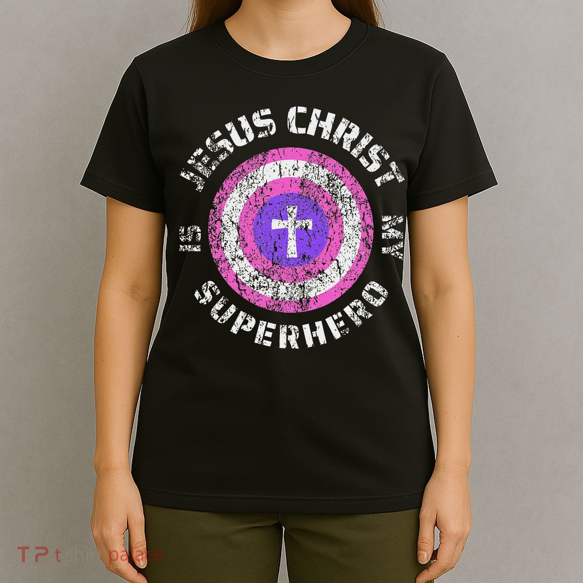 Jesus Christ Is My Superhero Jesus 5t 4t T-Shirt