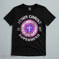 Jesus Christ Is My Superhero Jesus 5t 4t T-Shirt thumb 5