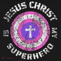 Jesus Christ Is My Superhero Jesus 5t 4t Mousepad thumb 1