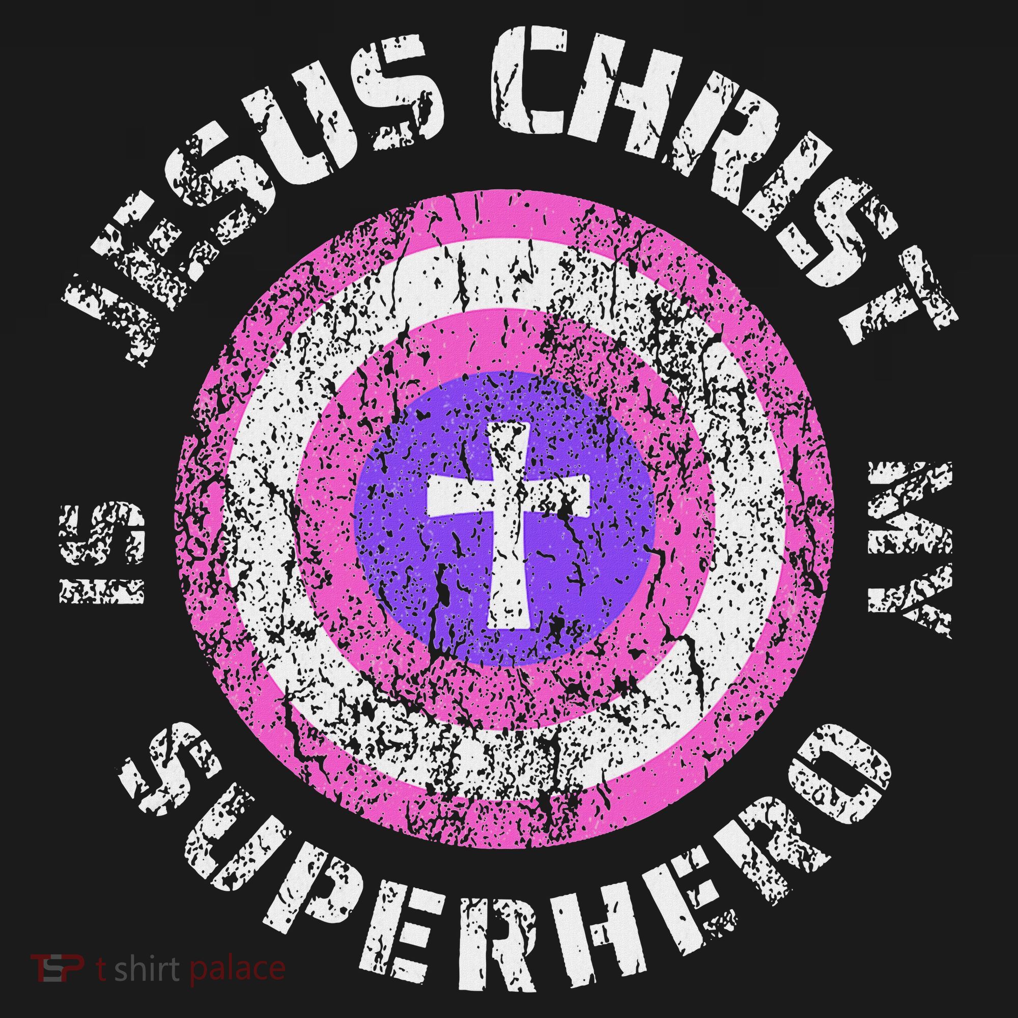 Jesus Christ Is My Superhero Jesus 5t 4t Mousepad