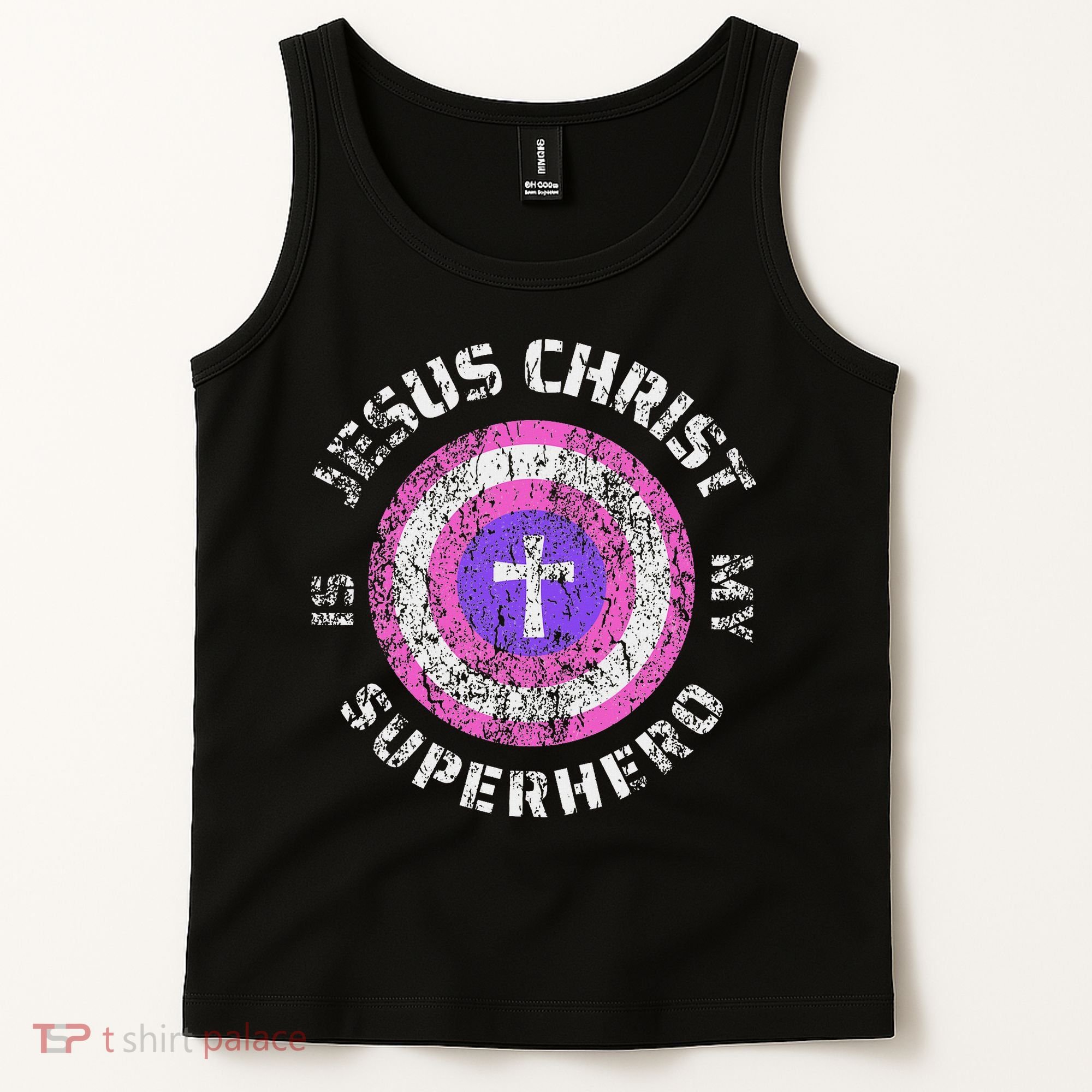 Jesus Christ Is My Superhero Jesus 5t 4t Tank Top