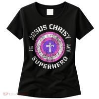 Jesus Christ Is My Superhero Jesus 5t 4t Women's T-Shirt thumb 0