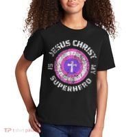 Jesus Christ Is My Superhero Jesus 5t 4t Kids T-Shirt thumb 2