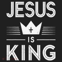 Jesus Christ Is King Christian God Son Beanie thumb 2