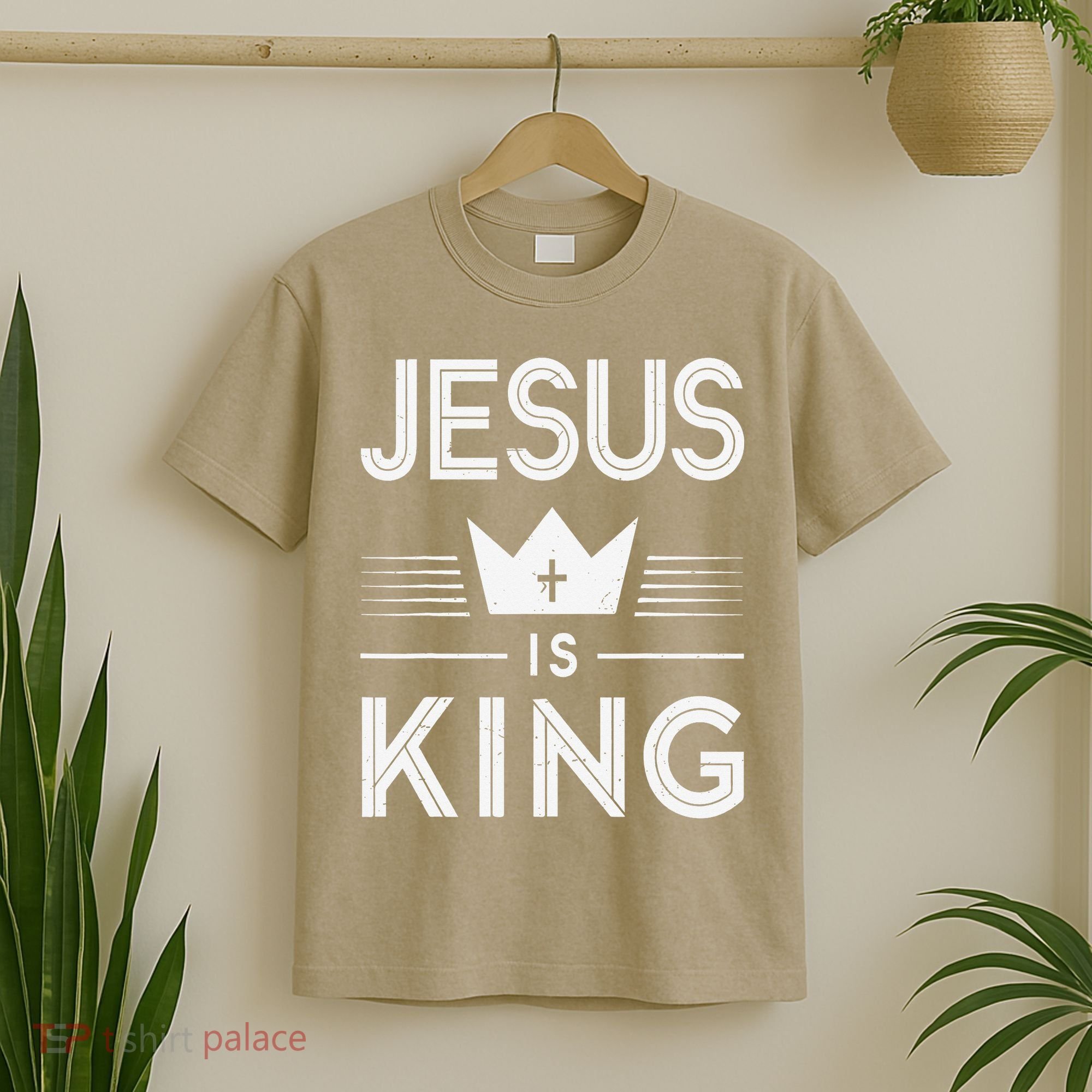 Jesus Christ Is King Christian God Son T-Shirt
