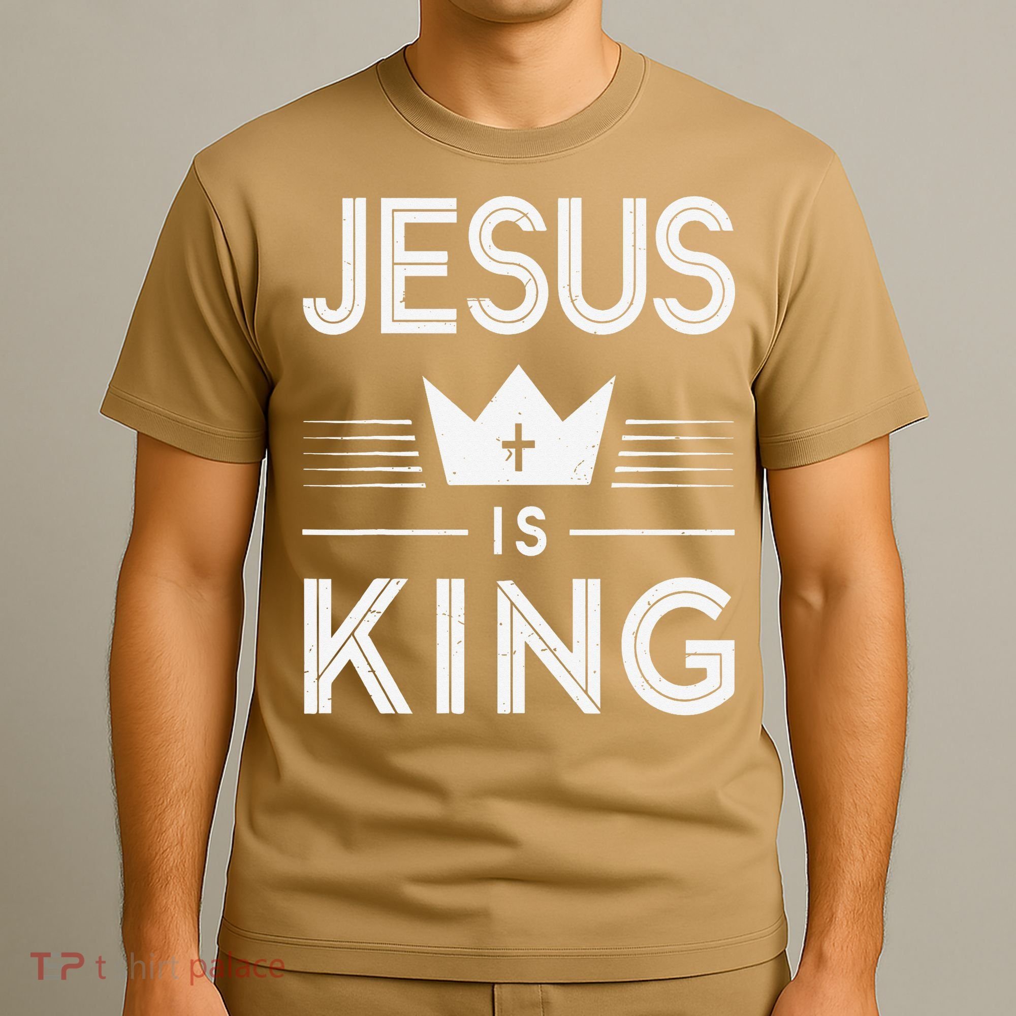 Jesus Christ Is King Christian God Son T-Shirt