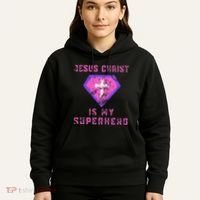 Jesus Christ Is My Superhero Jesus Hoodie thumb 5