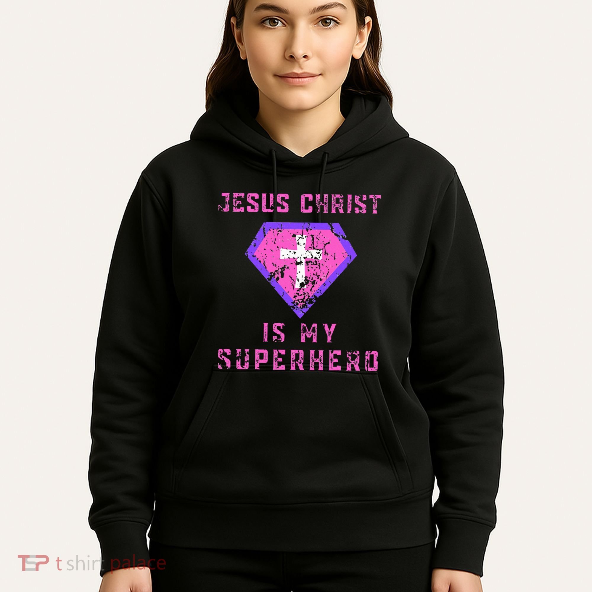Jesus Christ Is My Superhero Jesus Hoodie