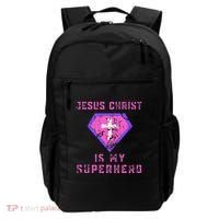 Jesus Christ Is My Superhero Jesus Backpack thumb 0