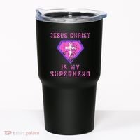 Jesus Christ Is My Superhero Jesus Tumbler thumb 0