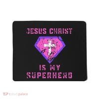 Jesus Christ Is My Superhero Jesus Mousepad thumb 0