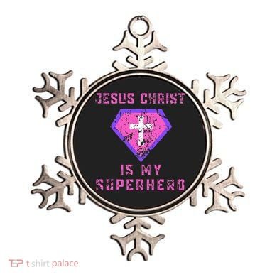 Jesus Christ Is My Superhero Jesus Ornament