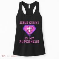 Jesus Christ Is My Superhero Jesus Women's Tank Top thumb 0