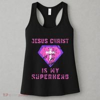 Jesus Christ Is My Superhero Jesus Women's Tank Top thumb 3
