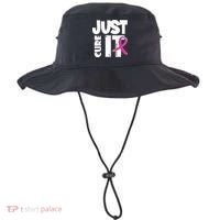 Just Cure It Breast Cancer Ribbon Bucket Hat thumb 0