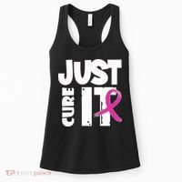 Just Cure It Breast Cancer Ribbon Women's Tank Top thumb 0