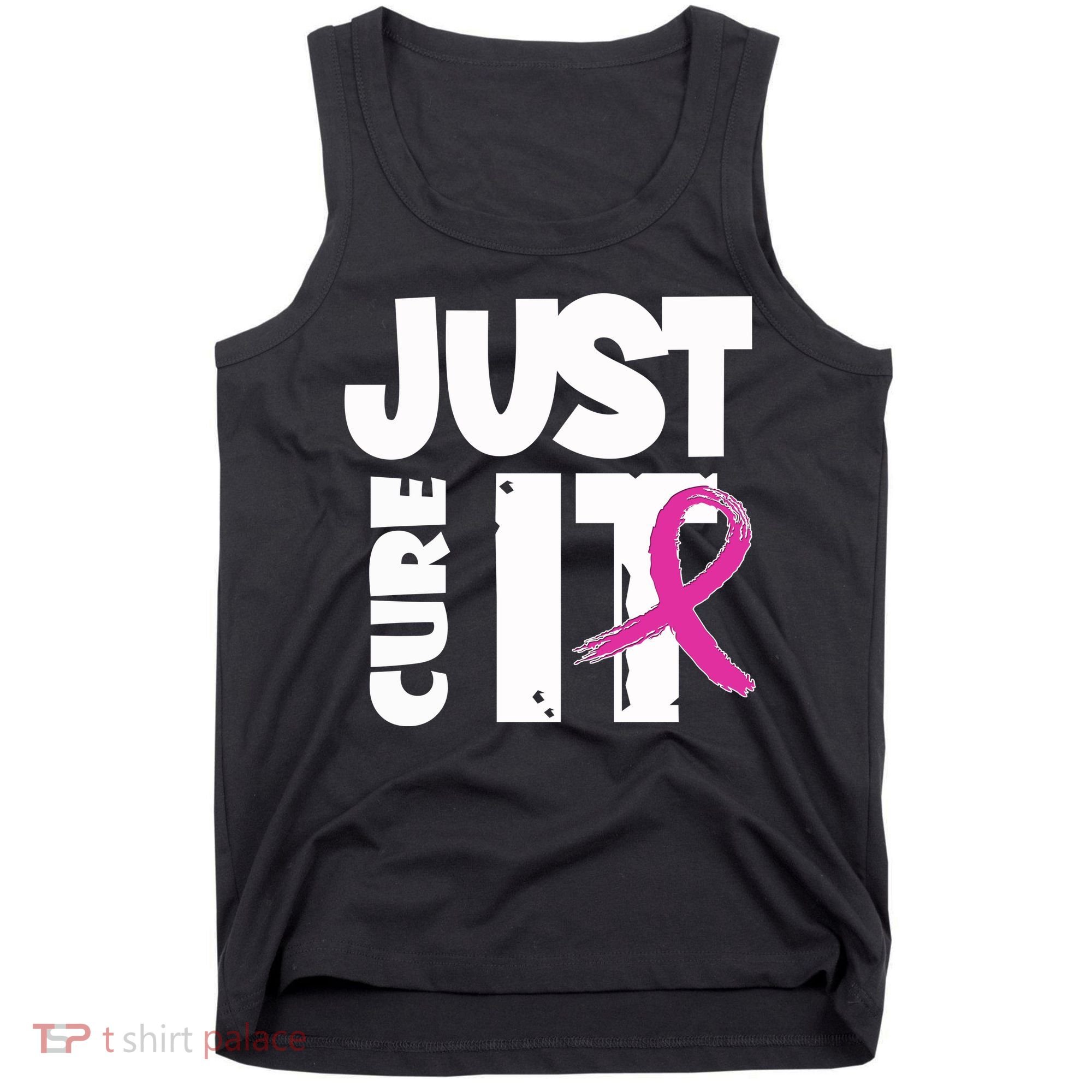 Just Cure It Breast Cancer Ribbon Tank Top