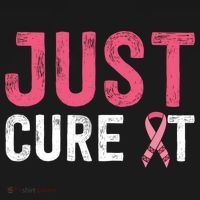Just Cure It Ribbon Breast Cancer Awareness Funny Gift Pajama Set thumb 2