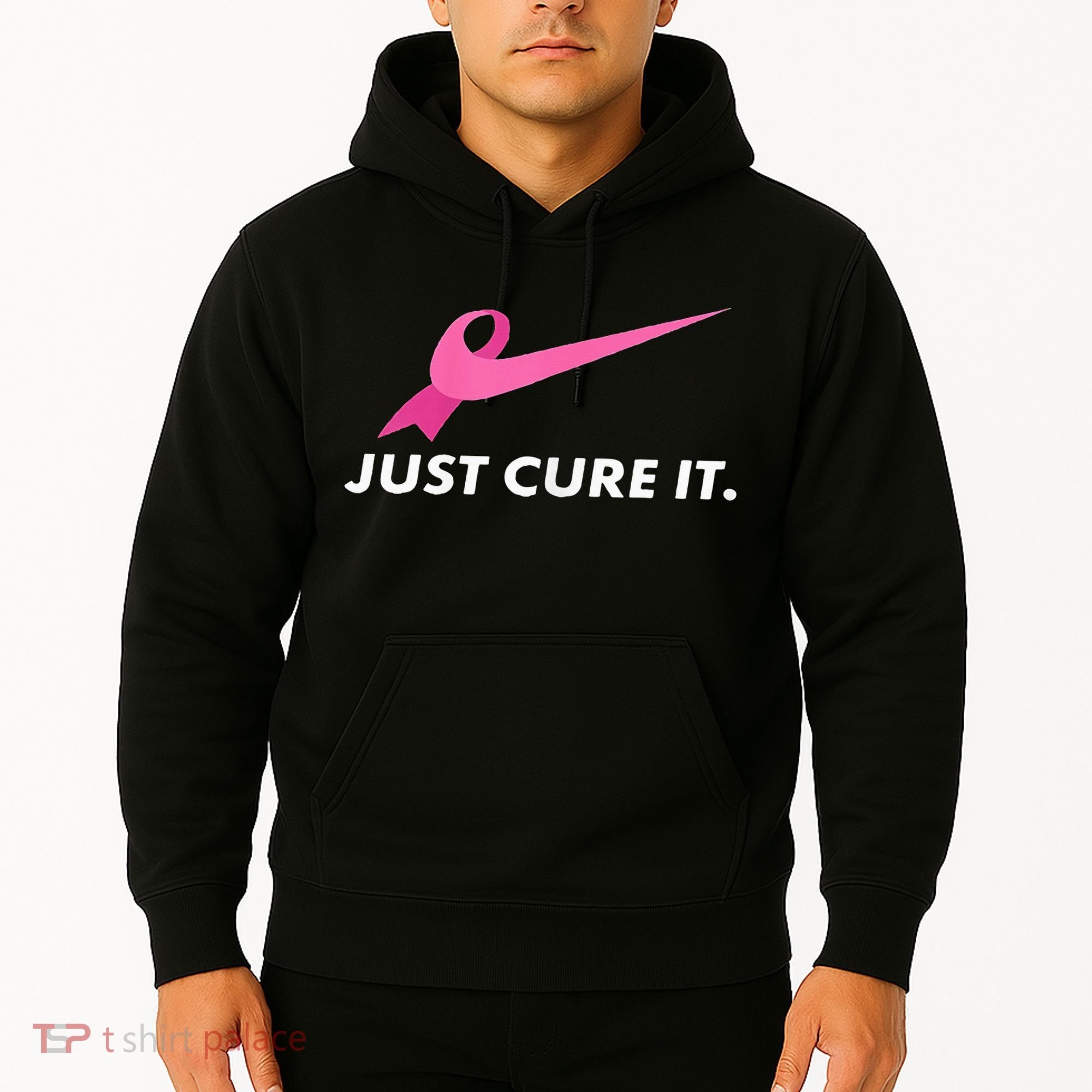 Just Cure It Breast Cancer Awareness Hoodie