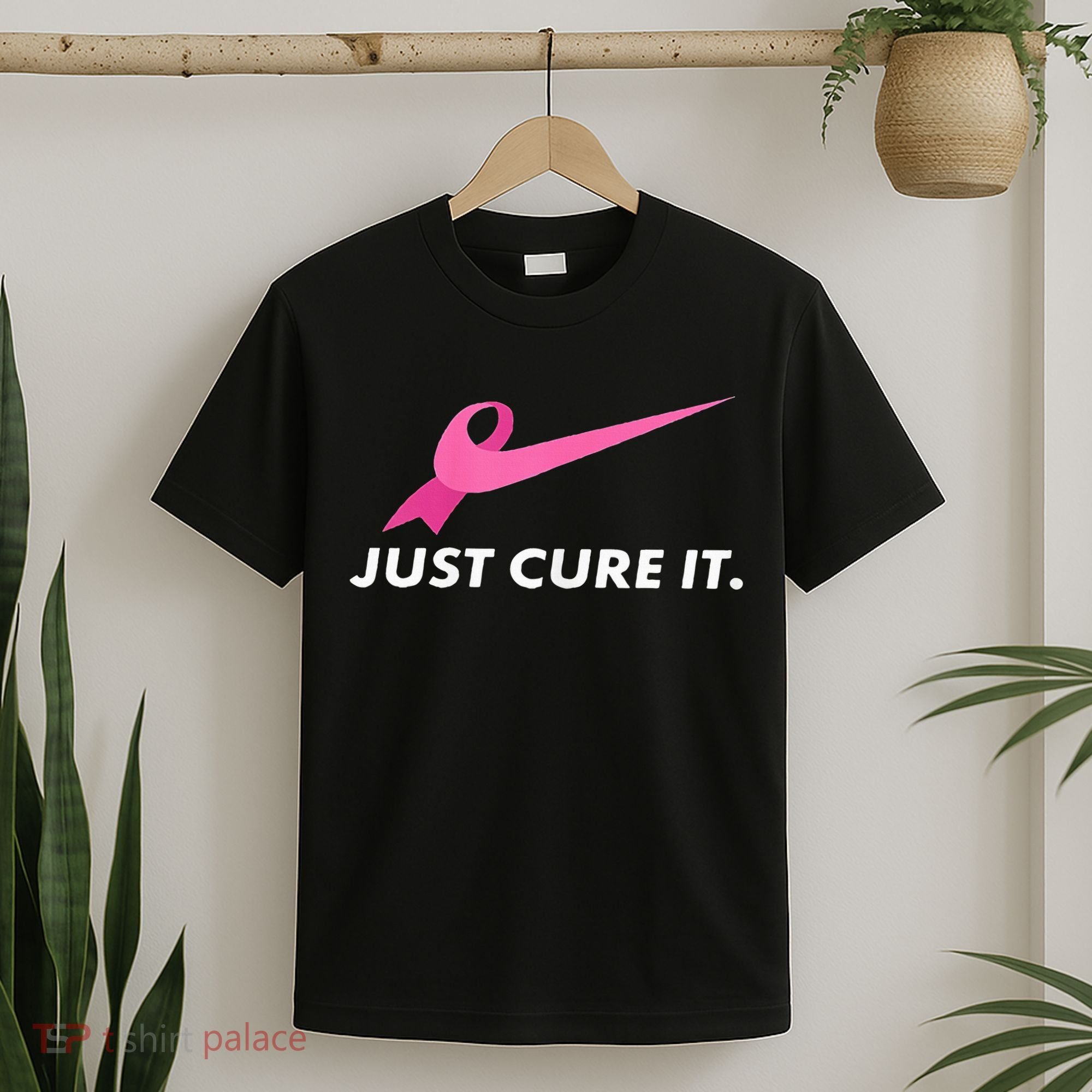 Just Cure It Breast Cancer Awareness T-Shirt