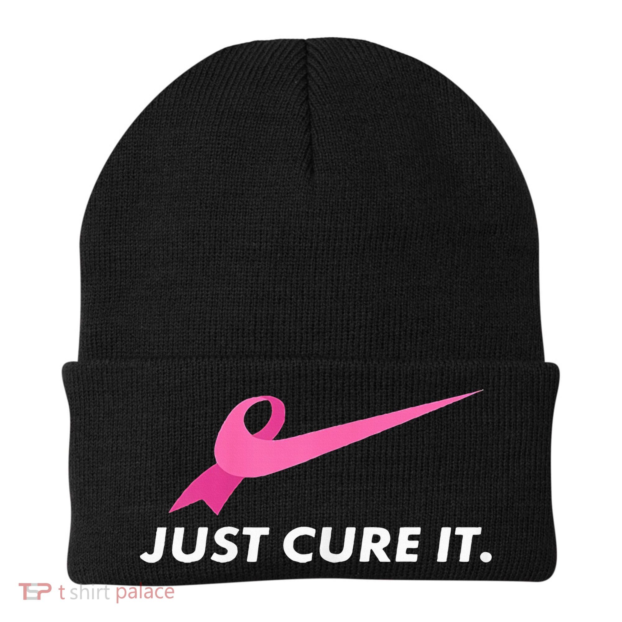 Just Cure It Breast Cancer Awareness Beanie