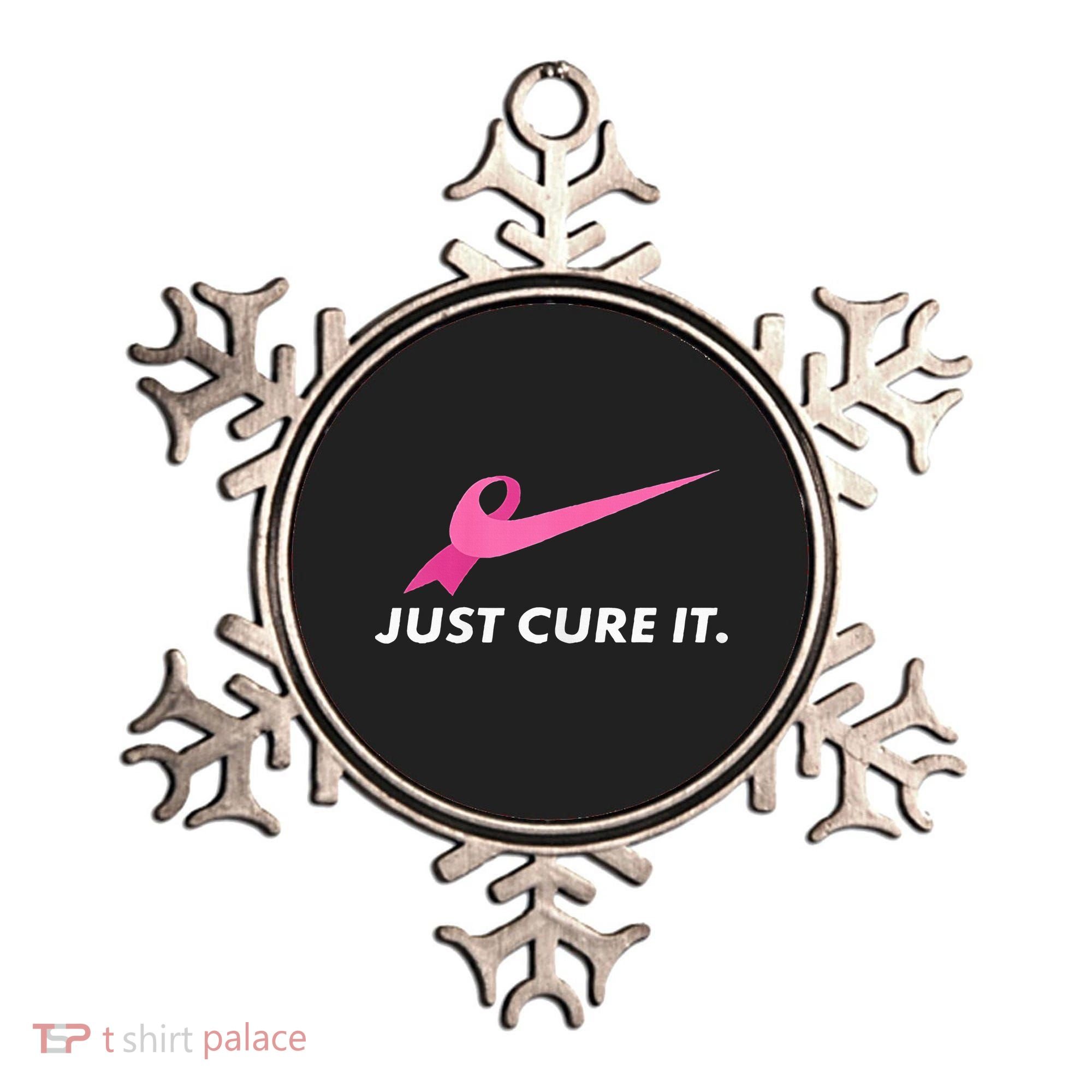 Just Cure It Breast Cancer Awareness Ornament