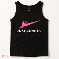 Just Cure It Breast Cancer Awareness Tank Top thumb 2