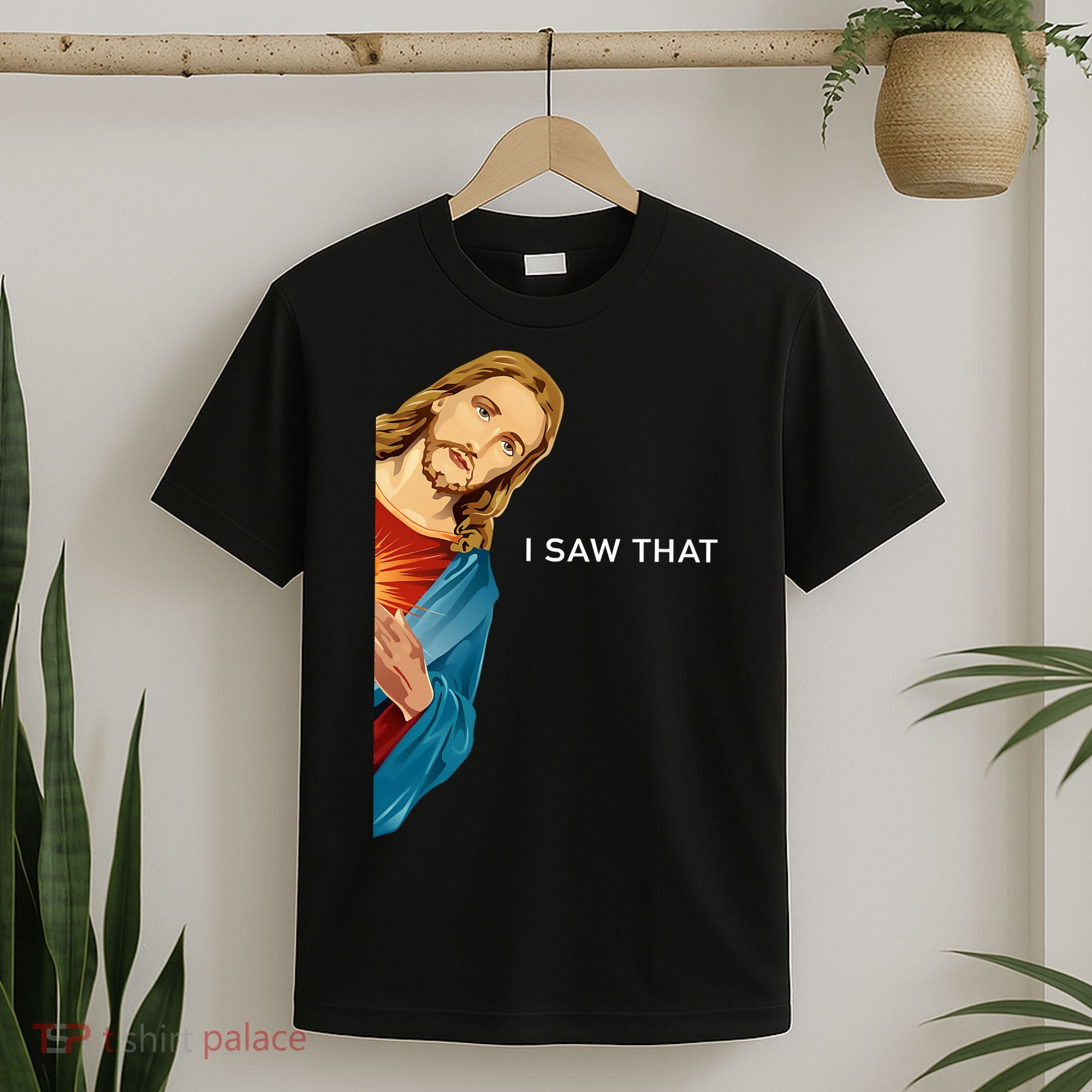 Jesus Christian I Saw That Funny God T-Shirt