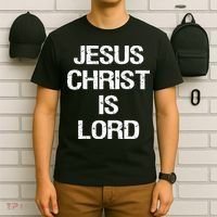 Jesus Christ Is Lord Christian Believer T-Shirt thumb 6