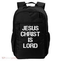 Jesus Christ Is Lord Christian Believer Backpack thumb 0